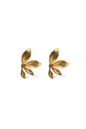 گوشواره جواهر طلائی روکش طلا Alara Çetinkaya - کد 844297531