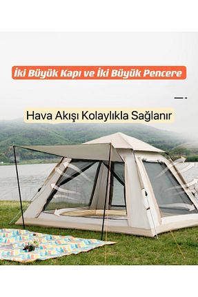 چادر بژ 4 Kişilik ve üstü Genel Markalar - کد 750624008