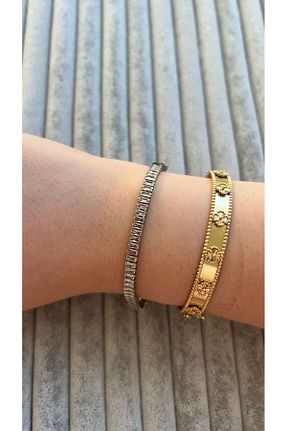 دستبند استیل (فولاد) زنانه استیل (فولاد) cansuaccessoire - کد 852548470
