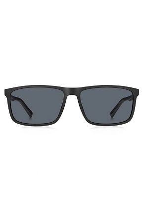 عینک آفتابی طوسی مردانه UV400 Tommy Hilfiger - کد 852569512