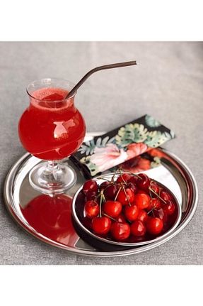 بشقاب متالیک استیل ضد زنگ Abant - کد 46445458