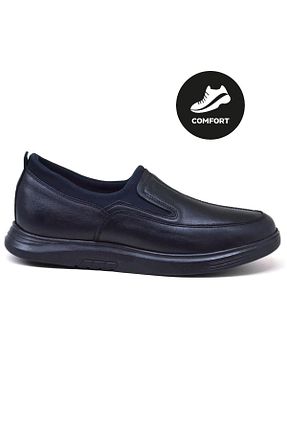 کفش کژوال مشکی مردانه پاشنه کوتاه (1 - 4 سانتی متر) KİNG PAOLO - کد 809544028