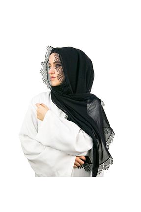 روسری نارنجی کرپ OSMANLI - کد 88176571