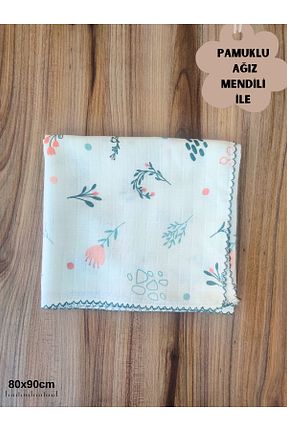 پتوی کودک و نوزاد سبز پنبه ای Bebella - کد 852520793