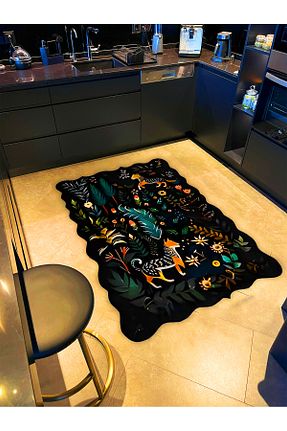 فرش رنگی قابل شستشو Rugs Modern Halı - کد 838536174