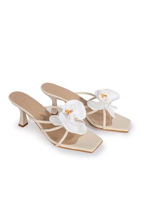 دمپائی بژ زنانه پارچه ای Letafia - کد 833261902