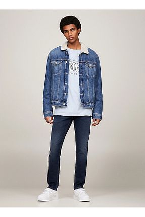 شلوار سفید مردانه جین Tommy Jeans - کد 852782077