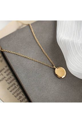 گردنبند استیل ( فولاد ) طلائی زنانه استیل (فولاد) Charm n Shine - کد 852826153
