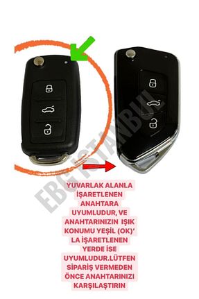 جاکلیدی خودرو EBG İSTANBUL - کد 772529794