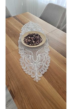 رومیزی بژ پلی استر ZESA HOME - کد 850339292