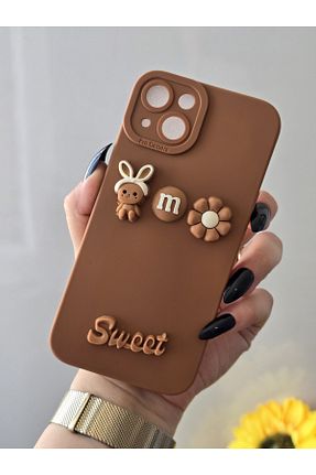 کاور و قاب قهوه ای iPhone 13 Magic Ring - کد 852841257