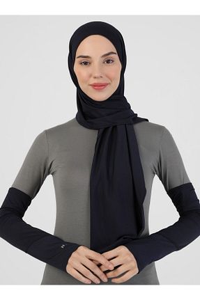 کلاه شنای حجاب سرمه ای زنانه Ecardin - کد 364779743