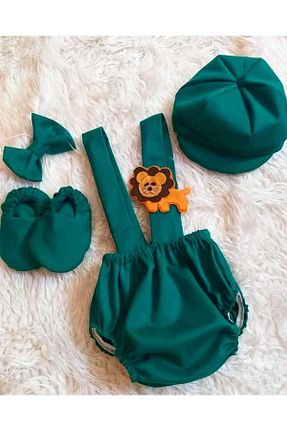 بادی و سرهمی نوزادی سبز بچه گانه Gore AgTasarım - کد 741906954