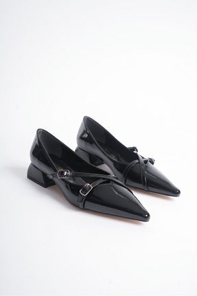 کفش پاشنه بلند کلاسیک مشکی زنانه چرم مصنوعی Shoesers - کد 852878660