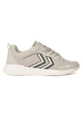 کفش اسنیکر بژ زنانه بند دار hummel - کد 848458628