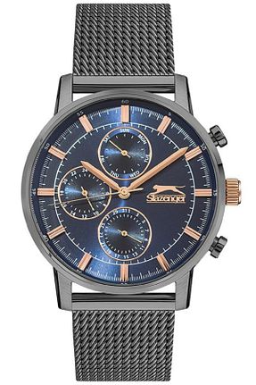 ساعت مچی طوسی مردانه 41-45 میلی متر Slazenger - کد 98767015