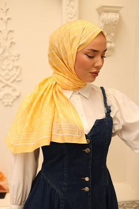 شال زرد زنانه Silk Home - کد 846158758