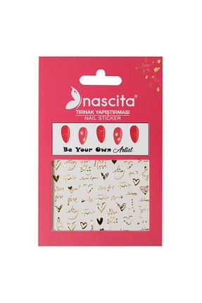 ناخن مصنوعی و اکسسوری صورتی Nascita - کد 762578285