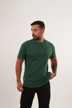تیشرت سبز مردانه رگولار SCSARVİN - کد 852537007