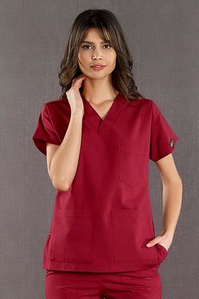 لباس ایمنی کار زرشکی ÇİZGİ MEDİKAL - کد 247772168