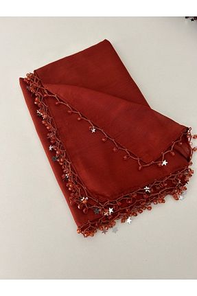 روسری نارنجی پنبه ای GÜNBATILI - کد 813340849