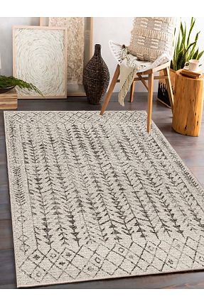 فرش طوسی زیره ضد لغزش G&C HOME - کد 653332586