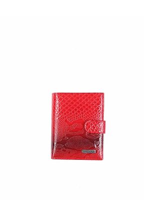 کیف پول قرمز زنانه ابعاد کوچک Aka - کد 89241085