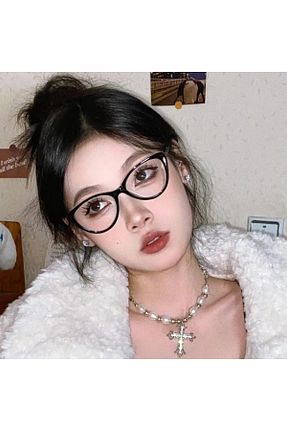 عینک محافظ نور آبی نارنجی زنانه شیشه LOOKUP NEW - کد 852536963