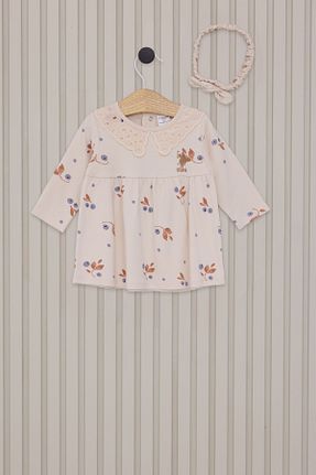 ست نوزادی بژ بچه گانه پنبه ای U.S. Polo Assn. - کد 852543185