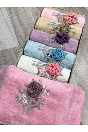 حوله آشپزخانه قهوه ای مخمل AYHANHOME - کد 832556277