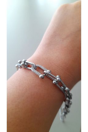 دستبند استیل (فولاد) زنانه استیل (فولاد) Opia JEWELRY - کد 820627240