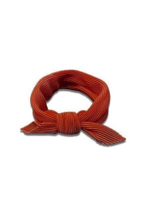 دستمال گردن نارنجی زنانه پلی استر Boldy - کد 807860618