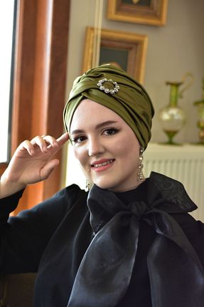 شال سبز زنانه میکرو ساتن ARTİZİA - کد 744634141