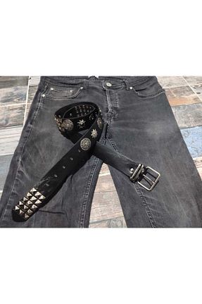 کمربند مشکی زنانه چرم مصنوعی MFC - کد 846275143