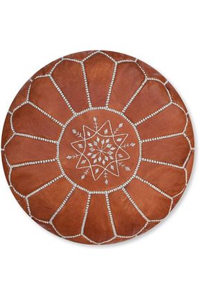 پوف و نیمکت قهوه ای 40 * 40 Marakeş Pazarı - کد 76127675