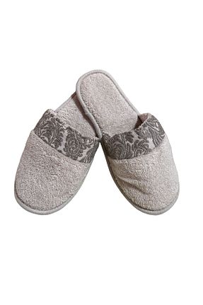 دمپائی بژ زنانه پارچه ای HALATÇI HOME - کد 825242741