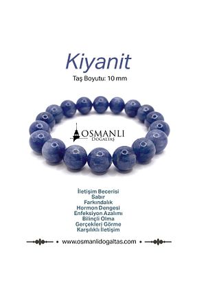 دستبند جواهر سرمه ای زنانه سنگ طبیعی OSMANLI DEĞERLİ TAŞ - کد 852715422