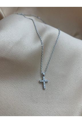 گردنبند جواهر زنانه روکش نقره Queen B JewelryCo - کد 299223393