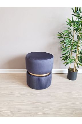 پوف و نیمکت طوسی 38 x 43 Sentar Dizayn - کد 780557008