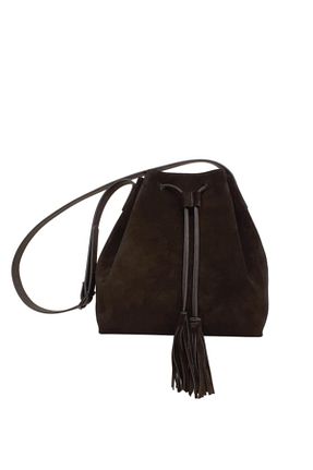 کیف دوشی مشکی زنانه جیر Ysmn - کد 51470420