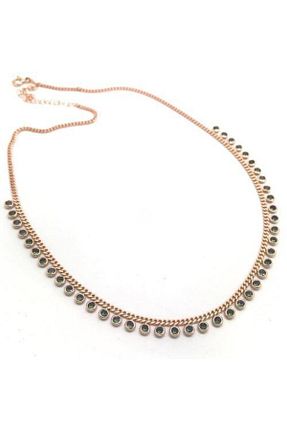 گردنبند نقره صورتی زنانه 925 عیار Erer Gümüş - کد 51892872