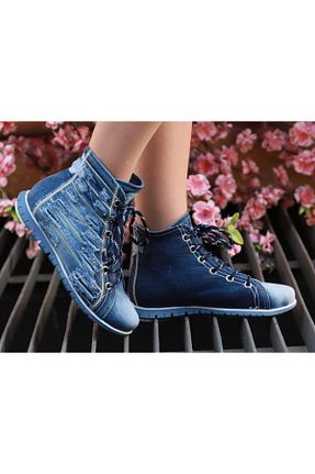 کفش کژوال آبی زنانه پارچه ای StarBlueMooN - کد 95205018