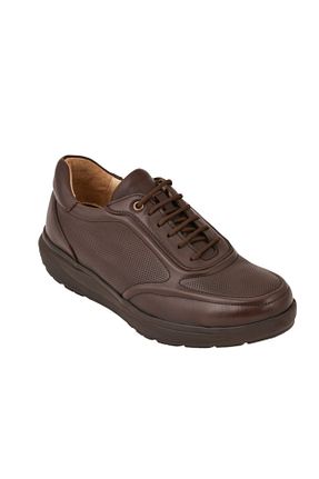کفش کژوال قهوه ای مردانه چرم خالص Dr.Comfort - کد 197653413