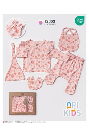 بعد از زایمان صورتی بچه گانه پنبه ای OPI KIDS - کد 692766727
