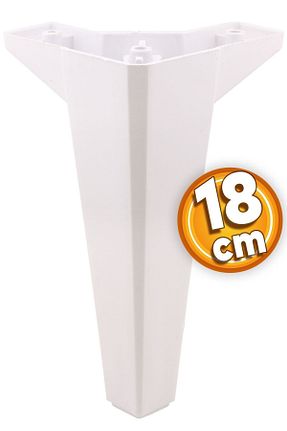 پایه مبل سفید Badem10 - کد 466810429