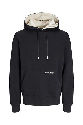 پلیور مشکی مردانه ساده Jack & Jones - کد 853118136