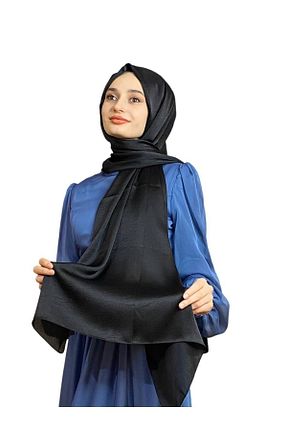 شال مشکی زنانه پلی استر KROREN - کد 309358896