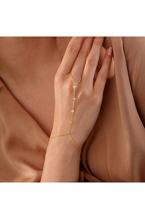 دستبند نقره سفید زنانه 925 عیار Queen Silver Jewelry - کد 853033770