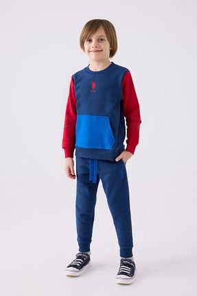 ست بالاتنه و پائین تنه سرمه ای بچه گانه تریکو U.S. Polo Assn. - کد 853019322