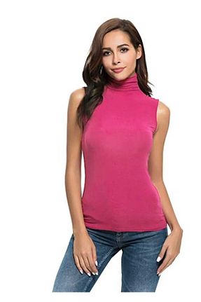 بادی صورتی زنانه یقه ماهیگیر GARDIROZA - کد 852849735